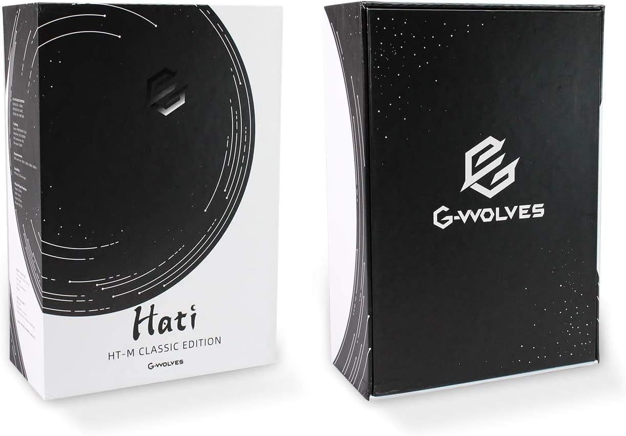 Gwolves Hati HTM Lightweight Honeycomb Wired Gaming Mouse,~56G,3389 Sensor,16,000 DPI, Low Latency,Anti-Interference,6 Programmable Buttons,On-Board Memory,Pc/Mac and Laptop (Faze Red, HTM - Medium)