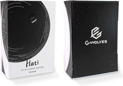 Gwolves Hati HTM Lightweight Honeycomb Wired Gaming Mouse,~56G,3389 Sensor,16,000 DPI, Low Latency,Anti-Interference,6 Programmable Buttons,On-Board Memory,Pc/Mac and Laptop (Faze Red, HTM - Medium)