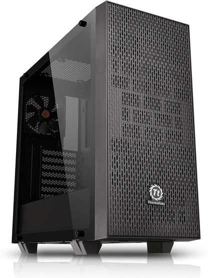 Core G21 Tempered Glass SPCC ATX Mid Tower Tt LCS Certified Gaming Computer Chassis Cases CA-1I4-00M1WN-00